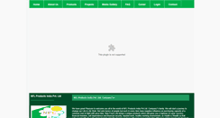 Desktop Screenshot of nflpindia.com